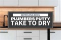 How long does it take for spot putty to dry?
